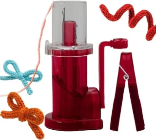 Handheld breimachine 13,7 cm rood