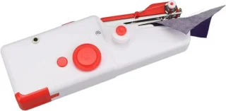 Handheld mini naaimachine rood