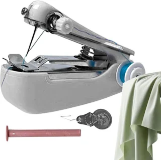 Handheld naaimachine mini wit