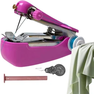 Handmatig naaiapparaat roze