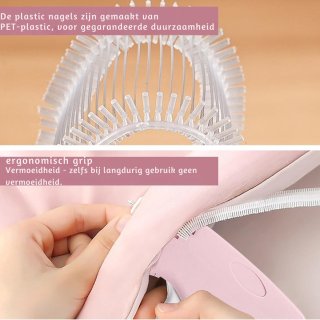 Wat vinden we goed aan de Handnaaimachine labelpistool (roze)