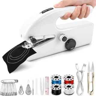Handnaaimachine mini draagbare elektrische naaimachine ShopVlot