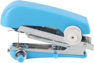 Handnaaimachine - Mini Naaimachine Draagbaar - Kleding Repareren - Compact En Draagbaar - 11 x 7 x 4 cm - Wit