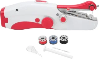 Handnaaimachine mini rood