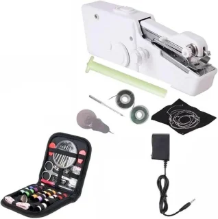 Handnaaimachine mini wit