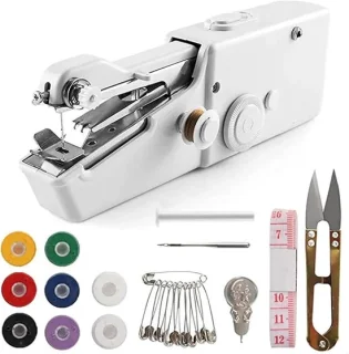 Handnaaimachine set - wit