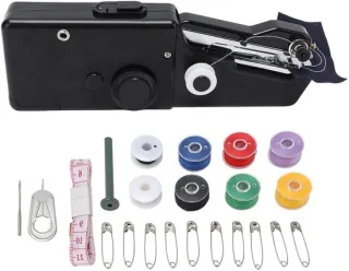 Handnaaimachine voor kleding - zwart