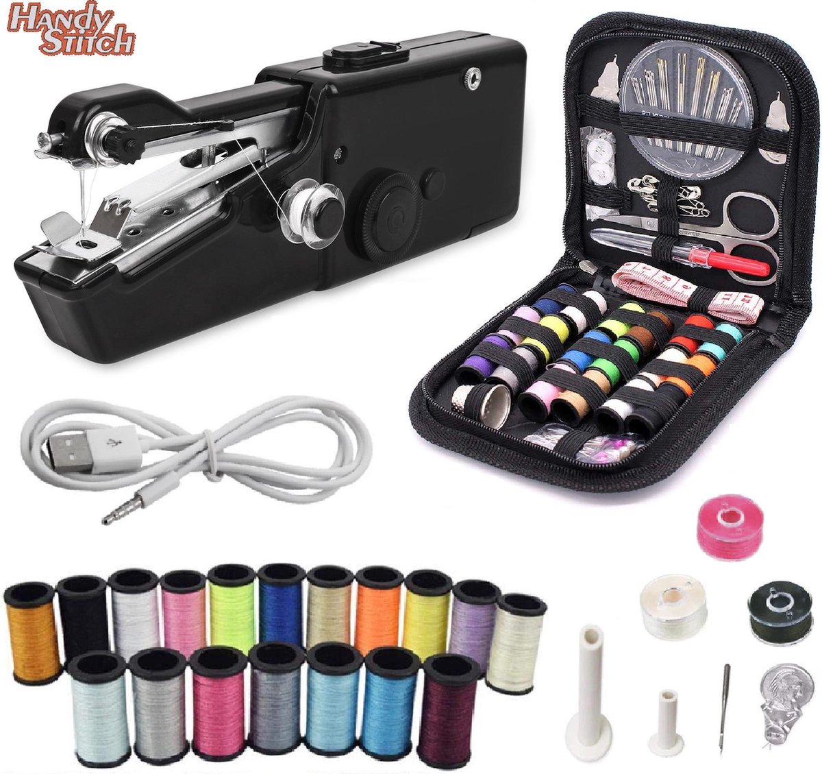 Handy Stitch Premium Handnaaimachine Draagbaar