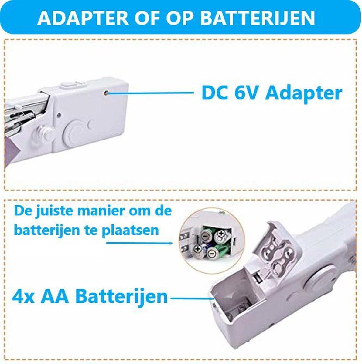 Handy Stitch Premium Handnaaimachine Set