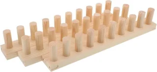 Houten breiraam voor projecten - 115 cm - khaki