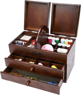 Houten naaidoos