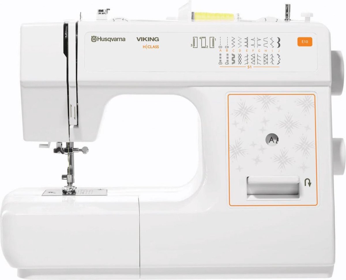 De Husqvarna Viking H Class E10 naaimachine in één oogopslag