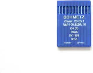 Industriële naaimachine naalden maat 100/16 zilver