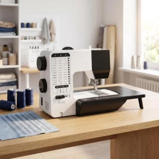Industriële naaimachine wit: kracht en precisie voor elke naaier