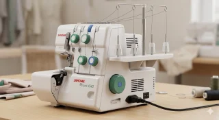 De Janome 454D Overlocker in één oogopslag