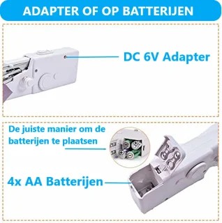 JC Handy Stitch Handnaaimachine - Draagbare Reisnaaimachine
