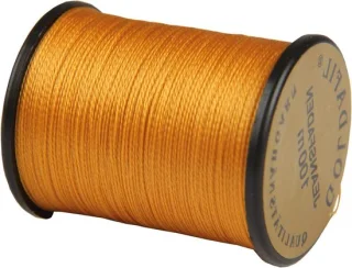 Jeansdraad nylon naaigaren, 100 meter spoel, 210 D/2, goud