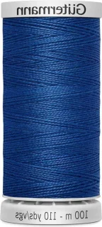 Jeansgaren Polyester 100 m Rol - Blauw