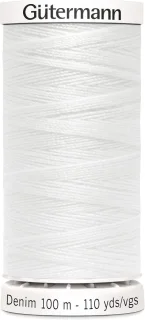 Jeansgaren set – naaimachine draad – 100 meter rol – denim kleurenkaart