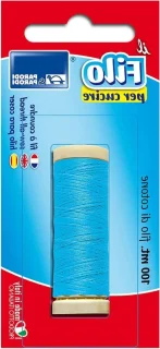 Katoenen naaigaren 100 m - blauw