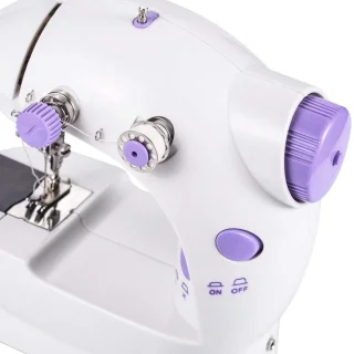Kindernaaimachine Mini Wit/Paars