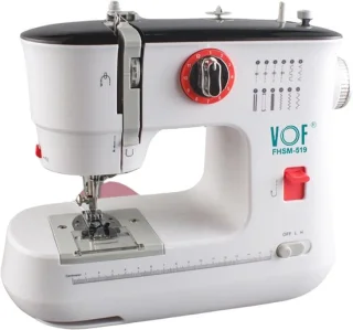 Kleine naaimachine voor beginners, 12 steken