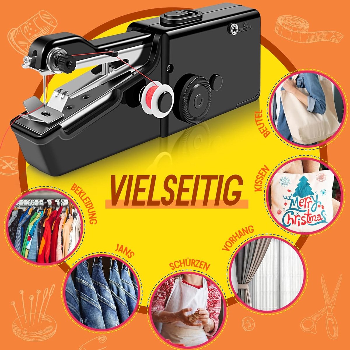 Lexium Handnaaimachine Mini Elektrisch