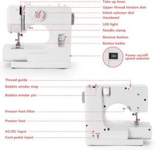 Lexium Kinder Naaimachine Beginners