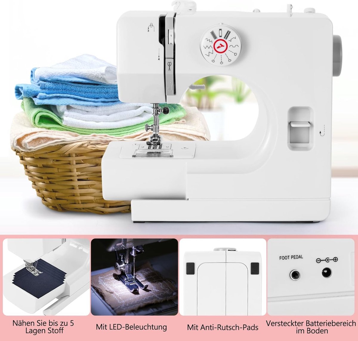 Lexium Kinder Naaimachine Beginners