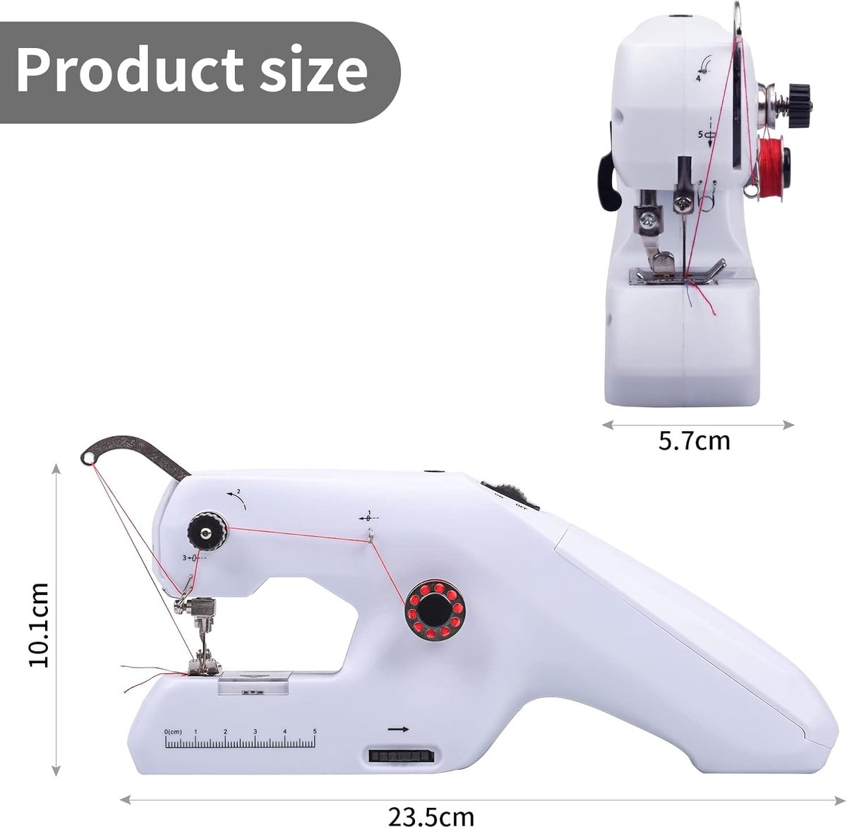 Lexium Mini Elektrische Handnaaimachine