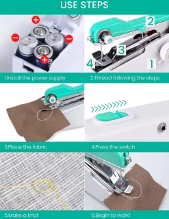 Lexium Mini Elektrische Handnaaimachine