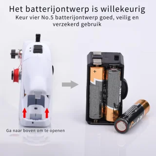 LifeStages Draagbare Elektrische Handnaaimachine