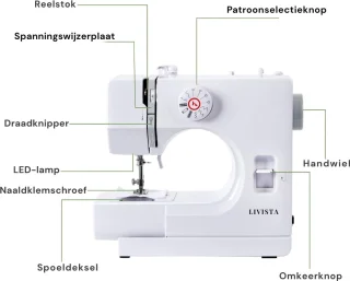 Livista Huishoudelijke naaimachine