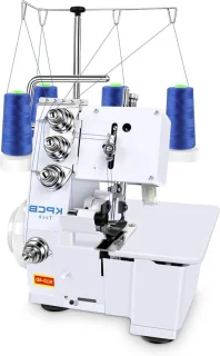 Lockmachine naaimachine 25 cm wit