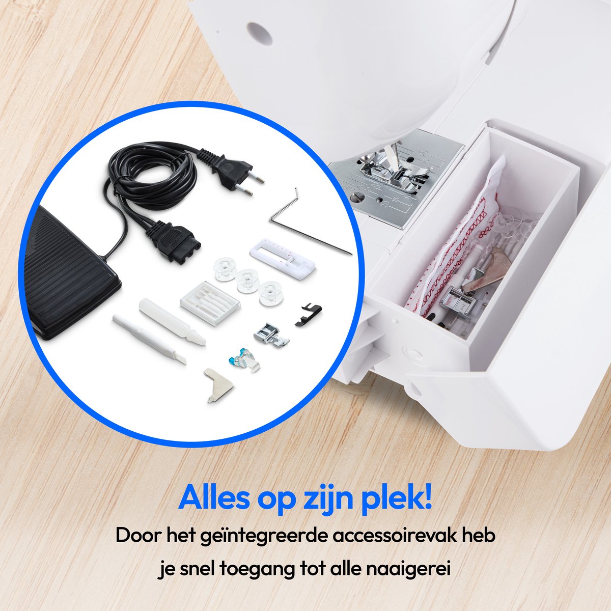 Wat vinden we goed aan de MEDION MD10689 naaimachine SM60