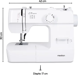 MEDION naaimachine SM70 MD11179 wit