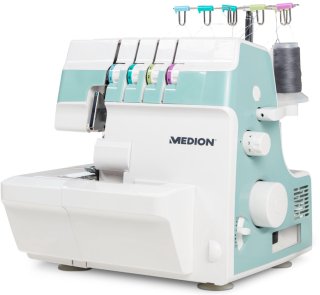 Wat vinden we goed aan de MEDION overlock naaimachine SO90 MD19169 turquoise