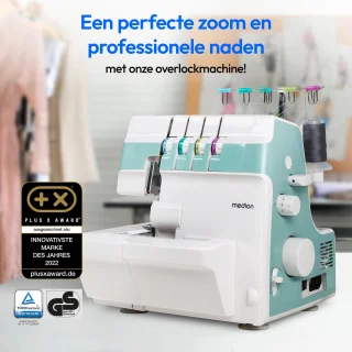 MEDION overlock naaimachine SO90 MD19169 turquoise