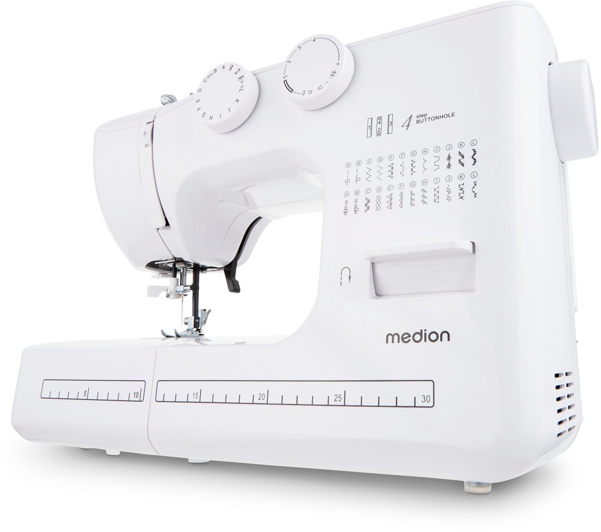 MEDION SM60 naaimachine MD10689 wit