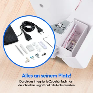 MEDION SM60 naaimachine roze
