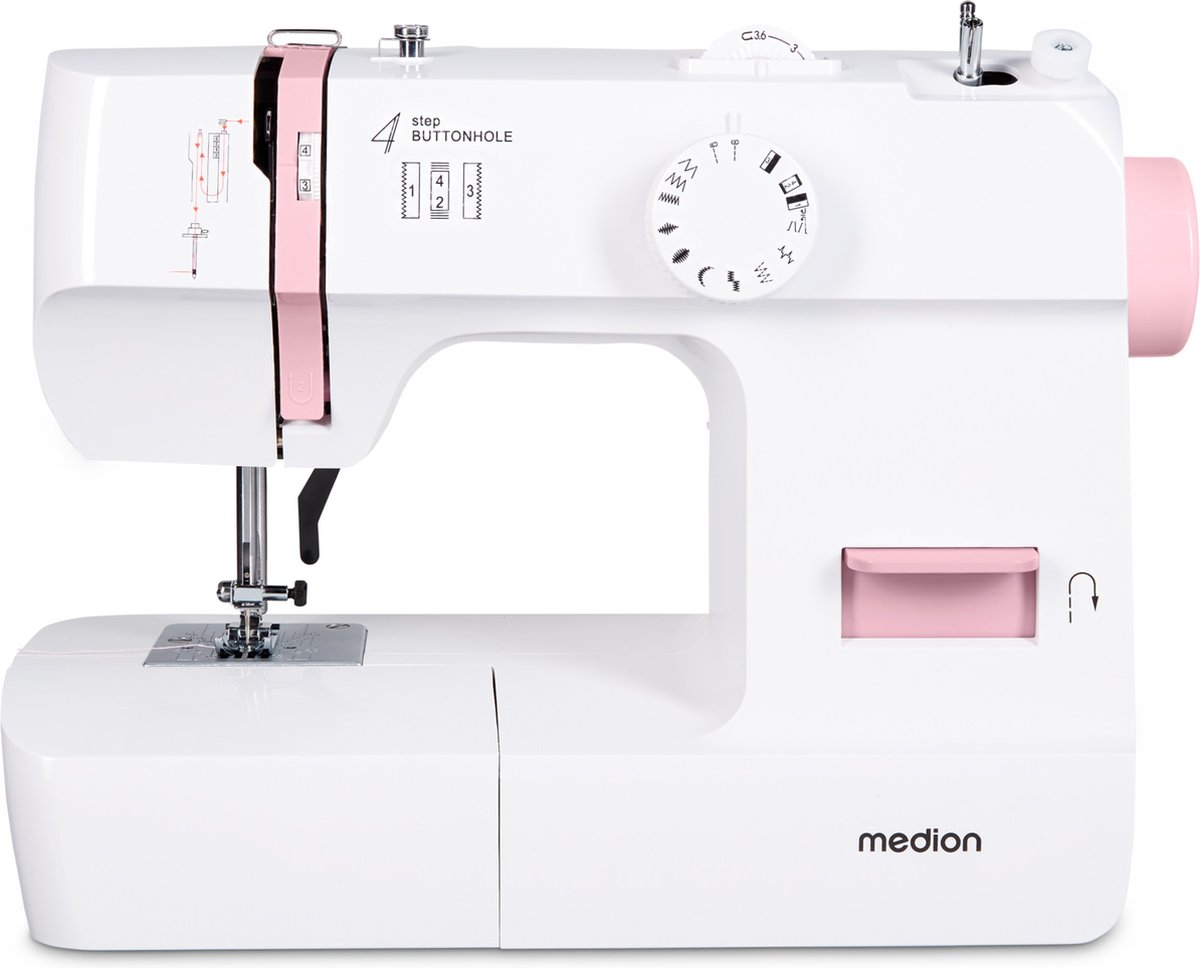MEDION SM70 naaimachine roze MD11179