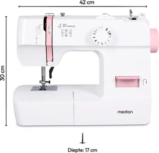 MEDION SM70 naaimachine roze MD11179