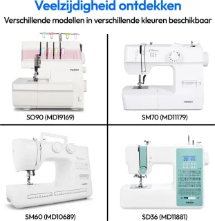 MEDION SM70 naaimachine roze MD11179