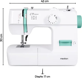 MEDION SM70 naaimachine turquoise