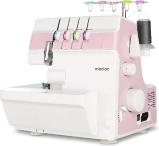 MEDION SO90 overlock naaimachine MD19169 roze