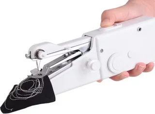 Mini elektrische handnaaimachine draadloos op batterijen