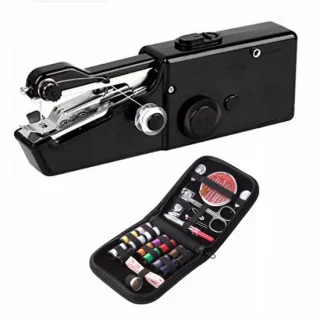 Mini Elektrische Handnaaimachine Zwart