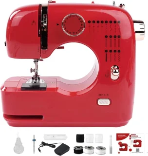 Mini elektrische naaimachine 16 steken ShopVlot