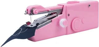 Mini elektrische naaimachine handmodel - roze