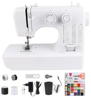 Compact, krachtig en verrassend veelzijdig: de mini naaimachine met dubbele naald